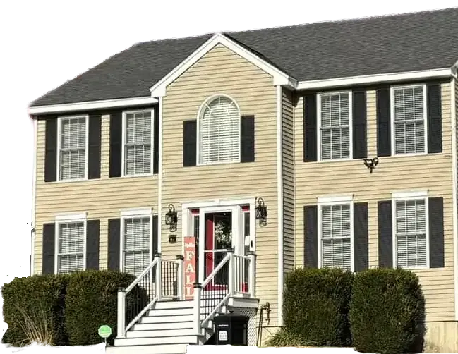 Yellow house finished